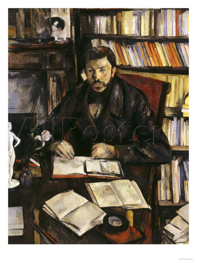 Gustave Geffroy, c.1895 - Paul Cezanne Painting